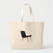 JENS RISOM by Knoll Mid-Century Modern Strap Chair Tote Bag