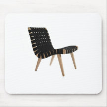 JENS RISOM par la chaise moderne de courroie de la Tapis De Souris