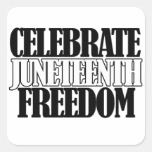 Jenteenth Freedom Sticker