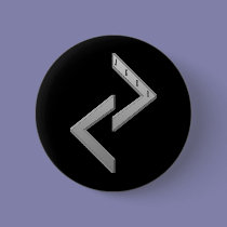 Jera Rune grey buttons