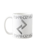 Jera Rune grey mugs