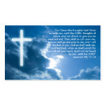Jeremiah 29; 11-14 - Christian Business Card