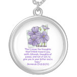 Jeremiah 29:11 Bible Promise Necklace