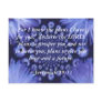 Jeremiah 29:11 Blue Daisy Post Card