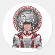 Jeremy Kim + GS Juniors Badge Round Sticker