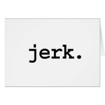 jerk. cards