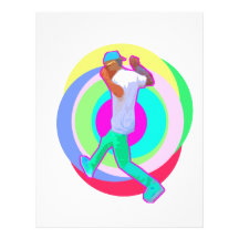 JERK DANCE logo Custom Letterhead