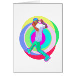 JERK DANCE logo Greeting Cards