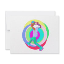 JERK DANCE logo Personalized Invitation