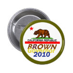 Jerry BROWN 2010 Button
