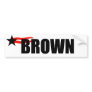 JERRY BROWN BUMPER STICKERS