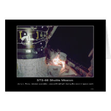 Jerry L. Ross space walk Repairs Card