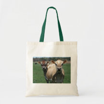 Jersey cows bags