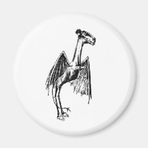 Jersey Devil Refrigerator Magnets
