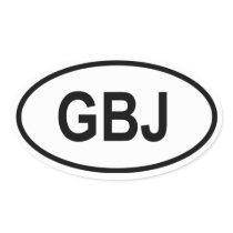 Jersey "GBJ" Sticker