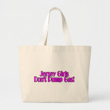 jersey girl canvas bag