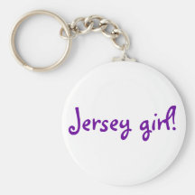 Jersey girl! key chain