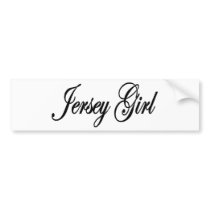 Jersey Girls Bumper Sticker