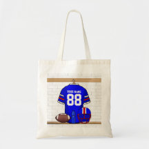 Jersey personnalisé de fer de grille de football a sacs de toile