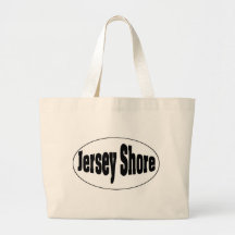 Jersey Shore Oval Canvas Bag