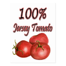 Jersey Tomatoes 100% Post Cards