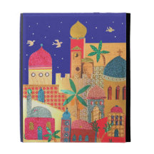 Jerusalem City Colourful Art iPad Cases