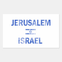 Jerusalem Israel designs Stickers