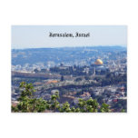 Jerusalem, Israel Post Card
