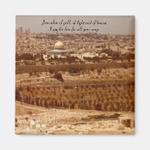 Jerusalem of Gold Magnets