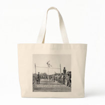 Jerusalem Pole Vault, 1930s Canvas Bag