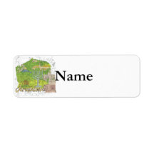 Jerusalem Return Address Labels
