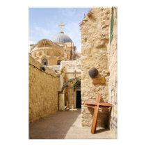 Jerusalem Via Dolorosa Station IX of the Cross Art Photo