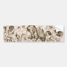 Jess of the Barz Bumper Stickers