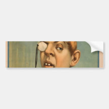 Jess of the Barz, 'Lord Archibald Cunningham' Bumper Sticker