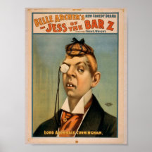 Jess of the Barz, 'Lord Archibald Cunningham' Posters
