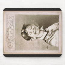Jess of the Barz, 'The Kid' Retro Theatre Mouse Pads