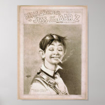 Jess of the Barz, 'The Kid' Retro Theatre Poster