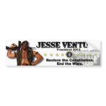 Jesse Ventura 2012 - Restore the Constitution Bumper Stickers