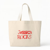 Jessica Rocks Canvas Bag