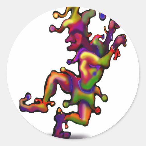 Jester Sticker