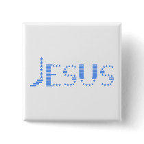 Jesus 72 Bleu Pin