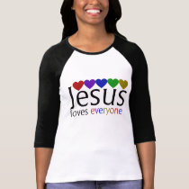 Jésus aime chacun t-shirts