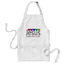 Jésus aime chacun tabliers
