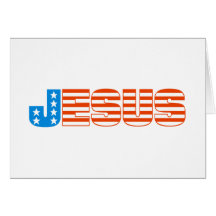 Jesus America Card