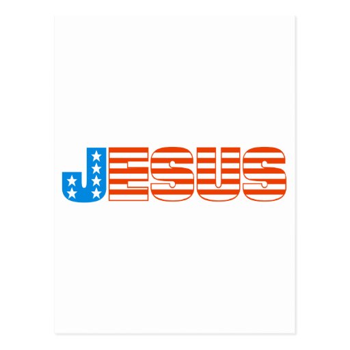 Jesus America Postcards