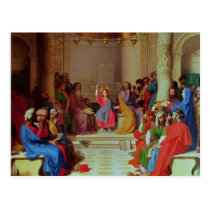 Jesus Among the Doctors, 1862 postcards