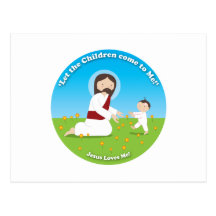 Jesus and Child Post Cards