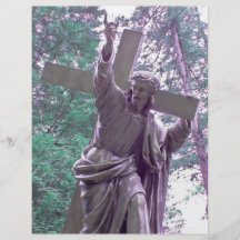 Jesus and Cross Christian Flyer