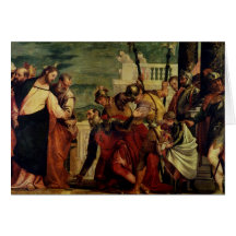 Jesus and the Centurion Greeting Card