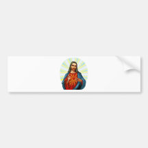 Jésus Autocollant Pour Voiture